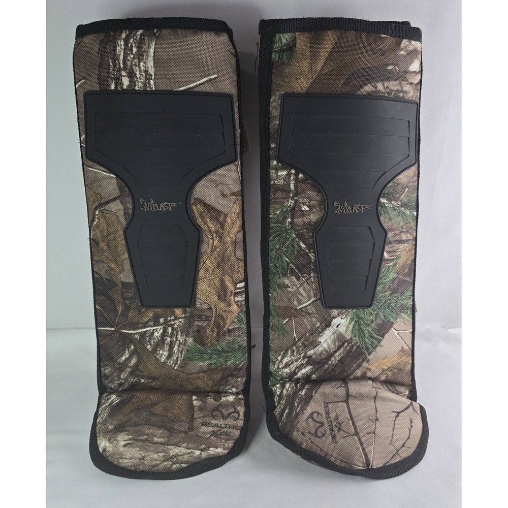 Everlast Snake Guard Shield Gaiters Realtree Xtra Camo Hunting Hiking Lower Leg